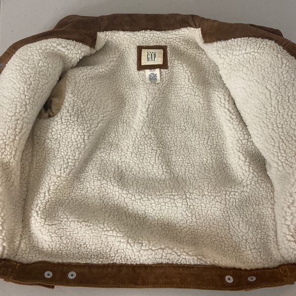 Vintage Gap Kids Leather Coat - Picture 8 of 10